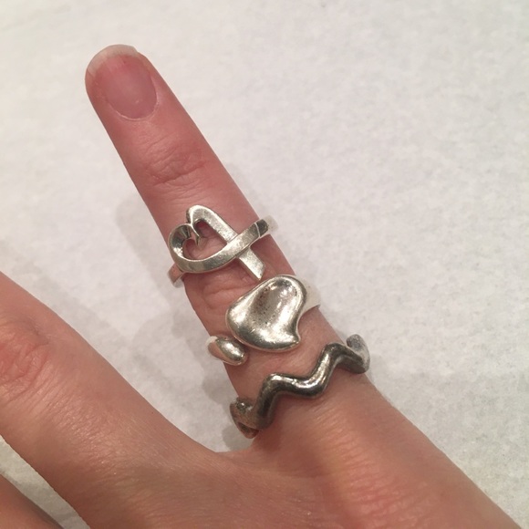 Tiffany & Co Sterling Retired Paloma Picasso Ring - Picture 5 of 8